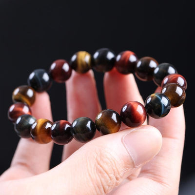 Tiger Eye Trinity Power Stones Bracelet Bracelet