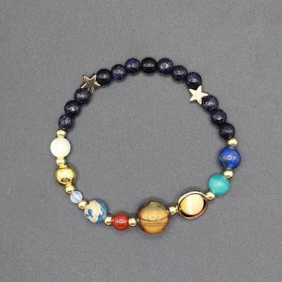 Universe Natural Stone Bracelet Medium Bracelet