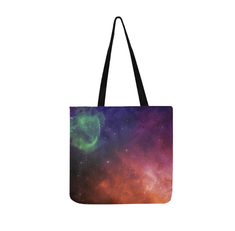 Universe Tote Bag Reusable Shopping Bag (Two sides) Shopping Tote Bag (1660)