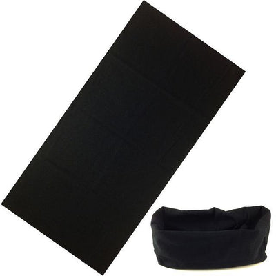 Yoga Stretch Headwrap Headband Bandana Black Headband