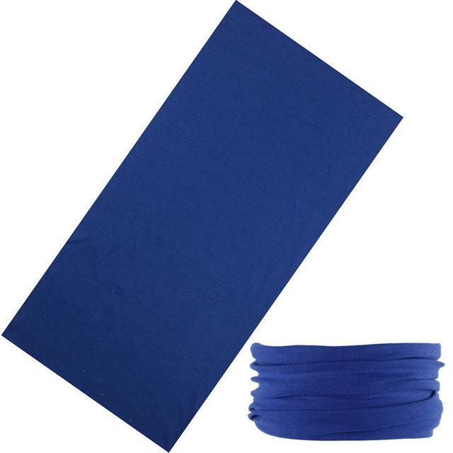 Yoga Stretch Headwrap Headband Bandana Blue Headband